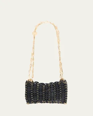 1969 Nano Disc-Link Leather Shoulder Bag