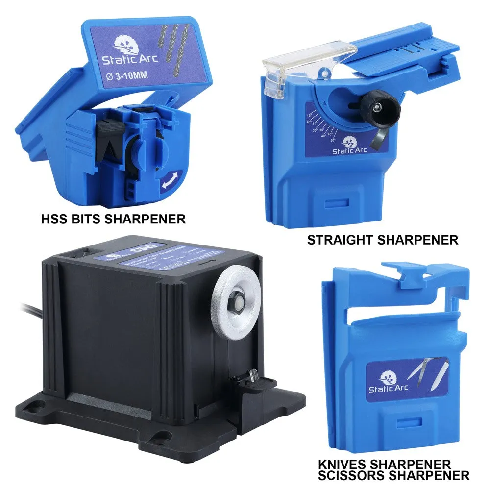 65W ELECTRIC MULTI FUNCTION SHARPENER SCISSORS KNIFE DRILL BIT CHISEL GRINDER