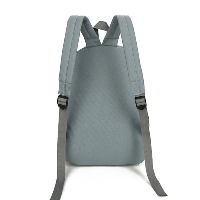 AnnaMouler New Design Large Capacity Backpack Grey