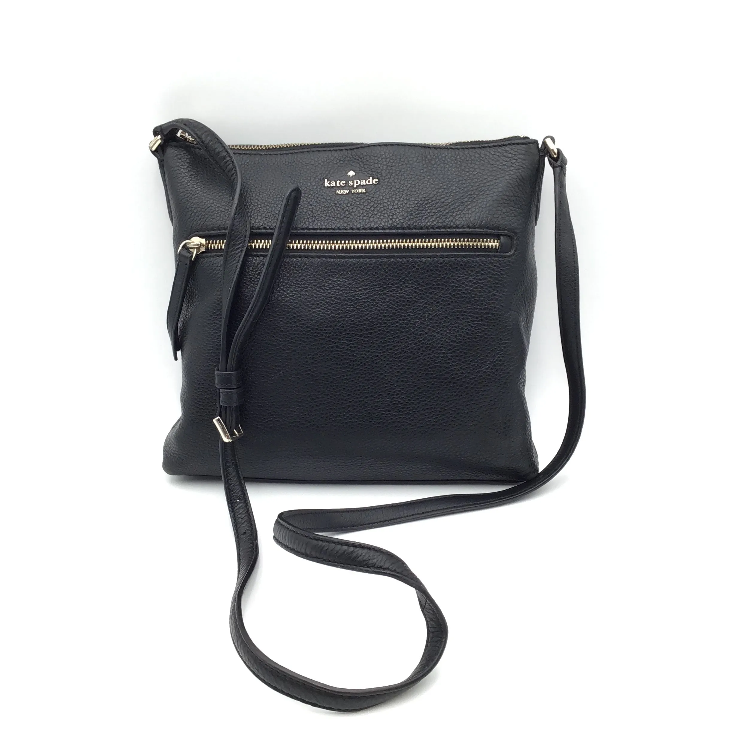 Authentic Kate Spade New York Women's Black Luxury Crossbody Bag - COA Included