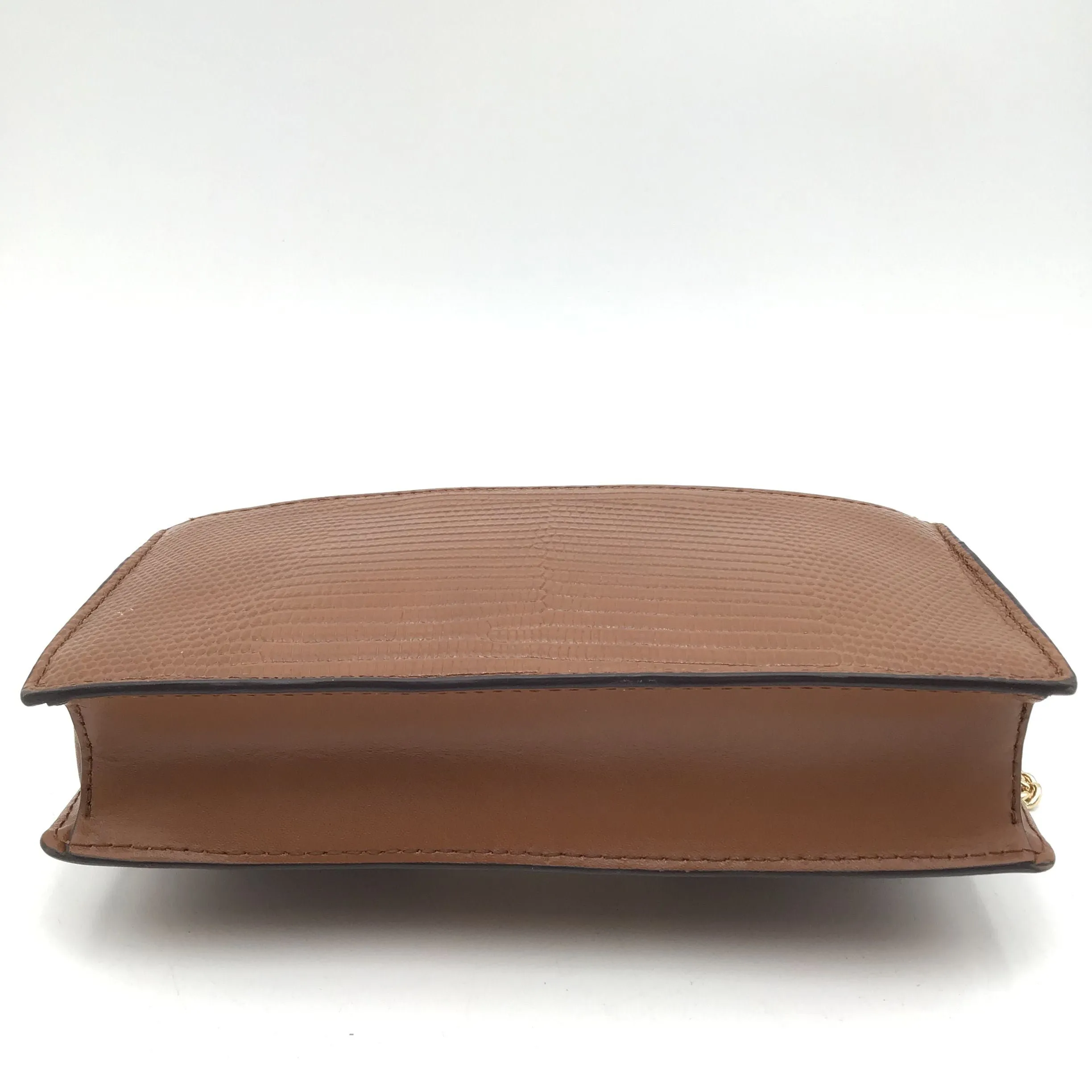 Authentic Michael Kors Brown Leather Luxury Crossbody Bag - COA Included