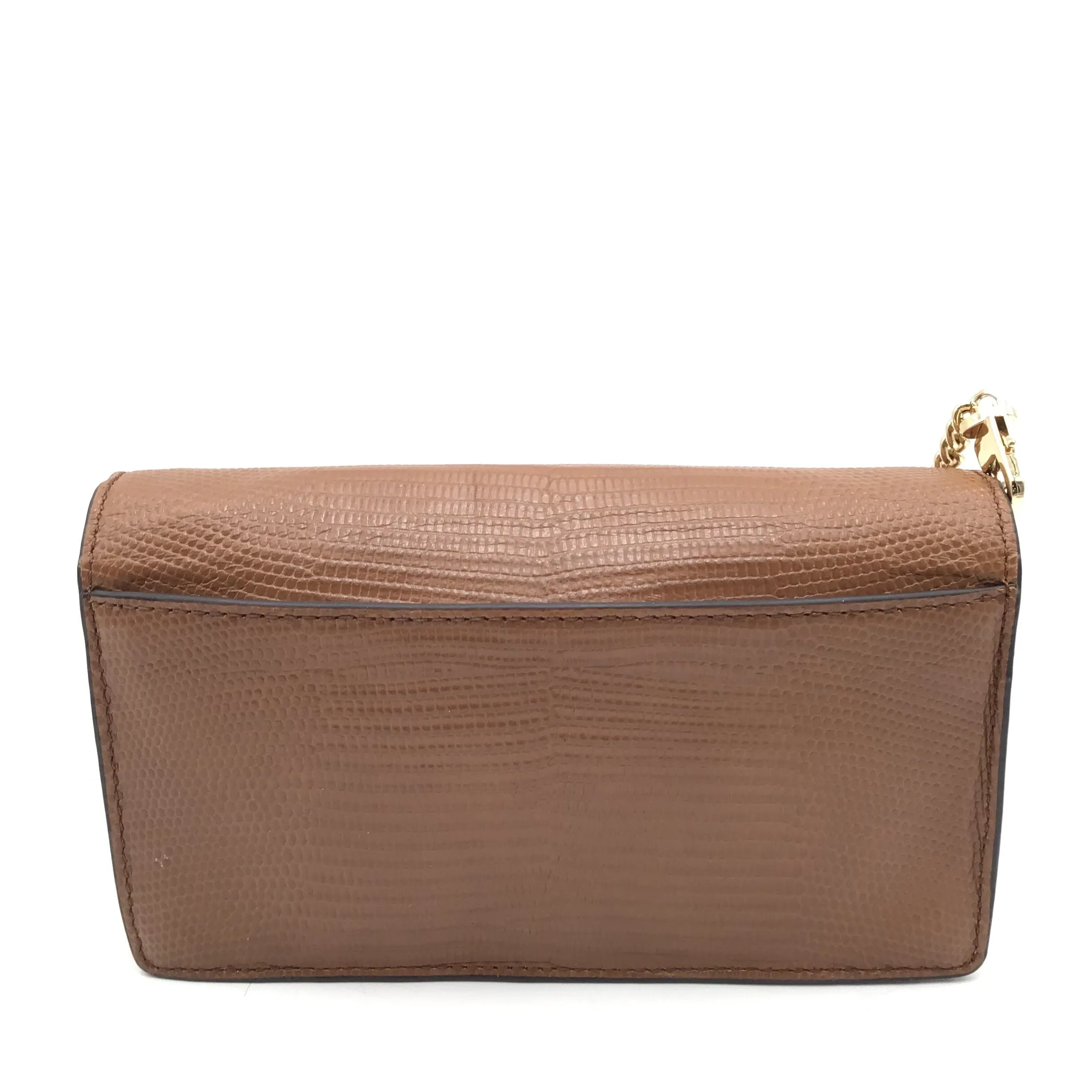 Authentic Michael Kors Brown Leather Luxury Crossbody Bag - COA Included