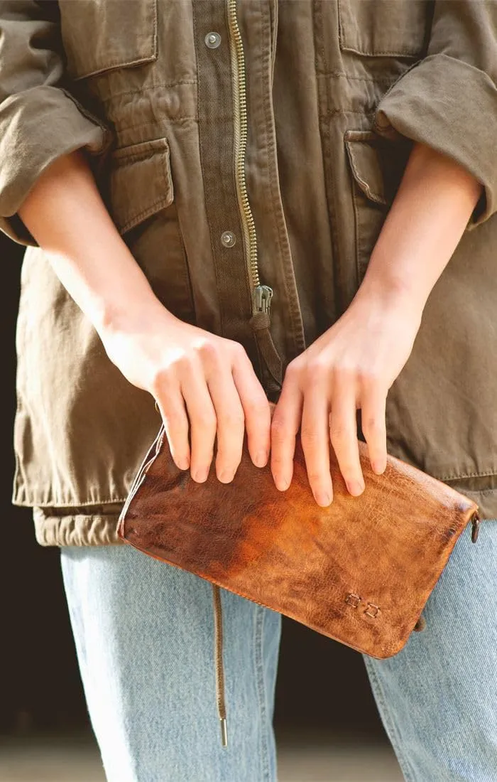 Bed|Stu Womens Cadence Leather Wallet, Crossbody or Clutch