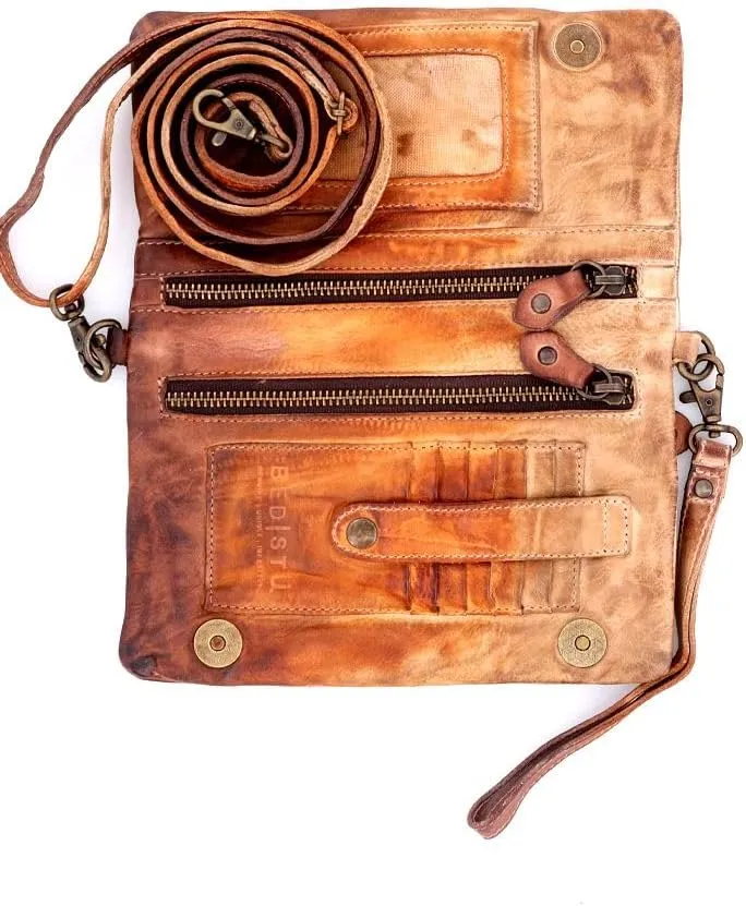 Bed|Stu Womens Cadence Leather Wallet, Crossbody or Clutch
