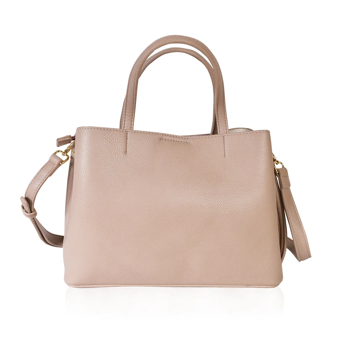 Beige Handbag - F-7665
