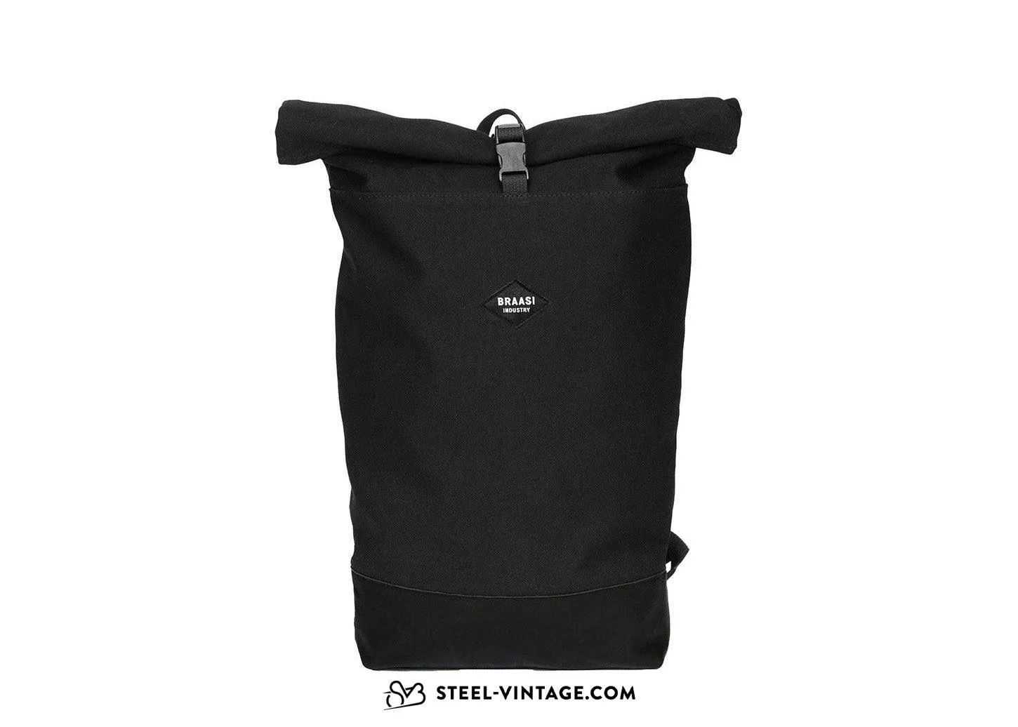 Braasi Industry Noir Rolltop Backpack