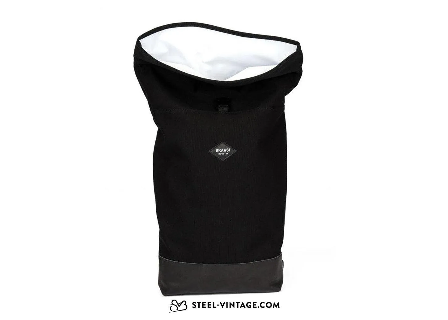 Braasi Industry Noir Rolltop Backpack