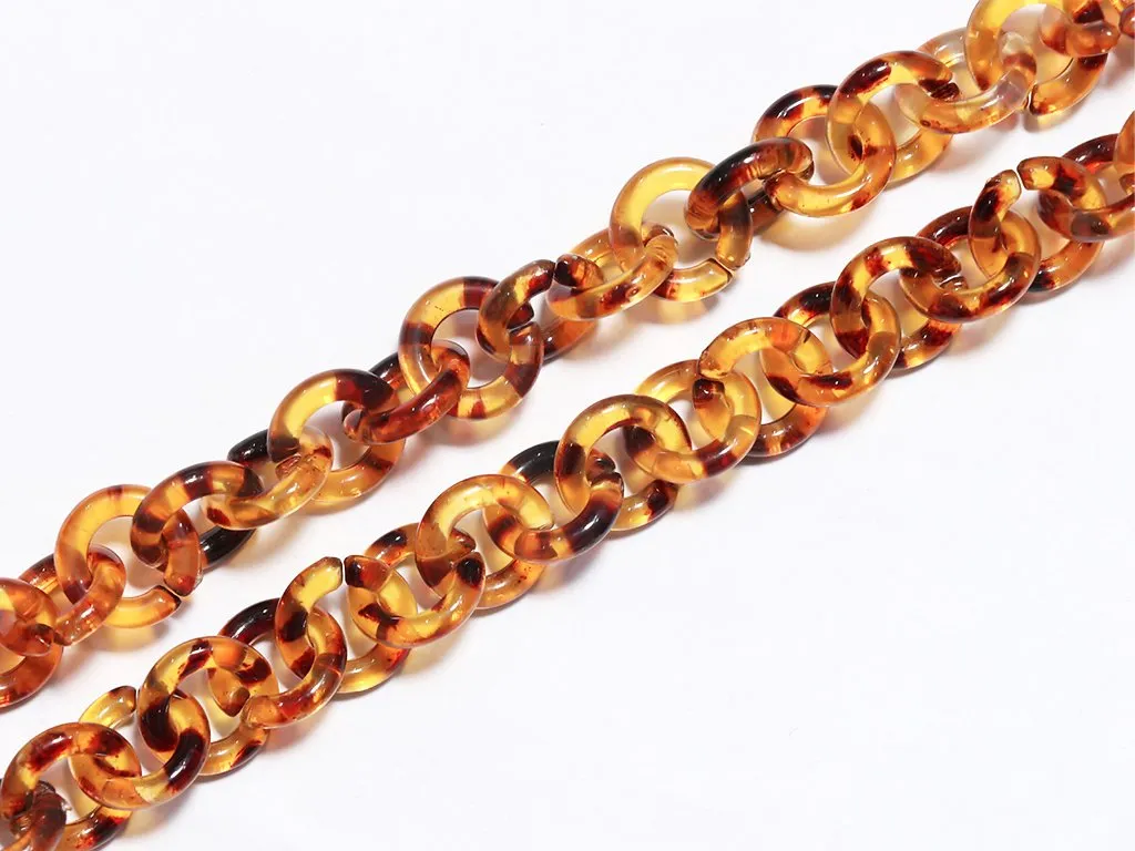 Brown Designer Plastic Chain