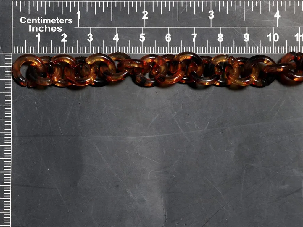 Brown Designer Plastic Chain