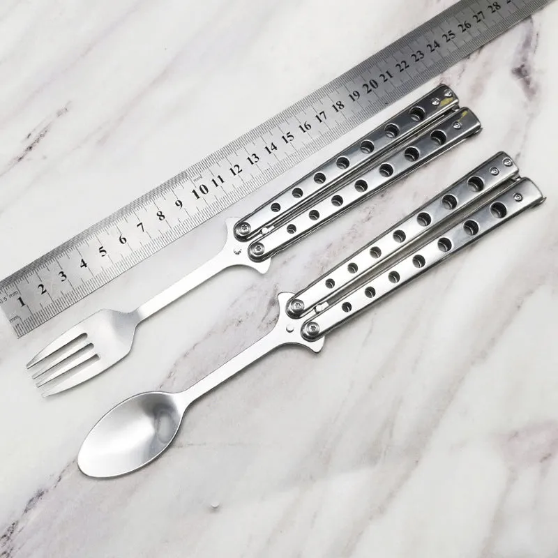Butterfly Knife Fork Spoon Trainer CSGO Game