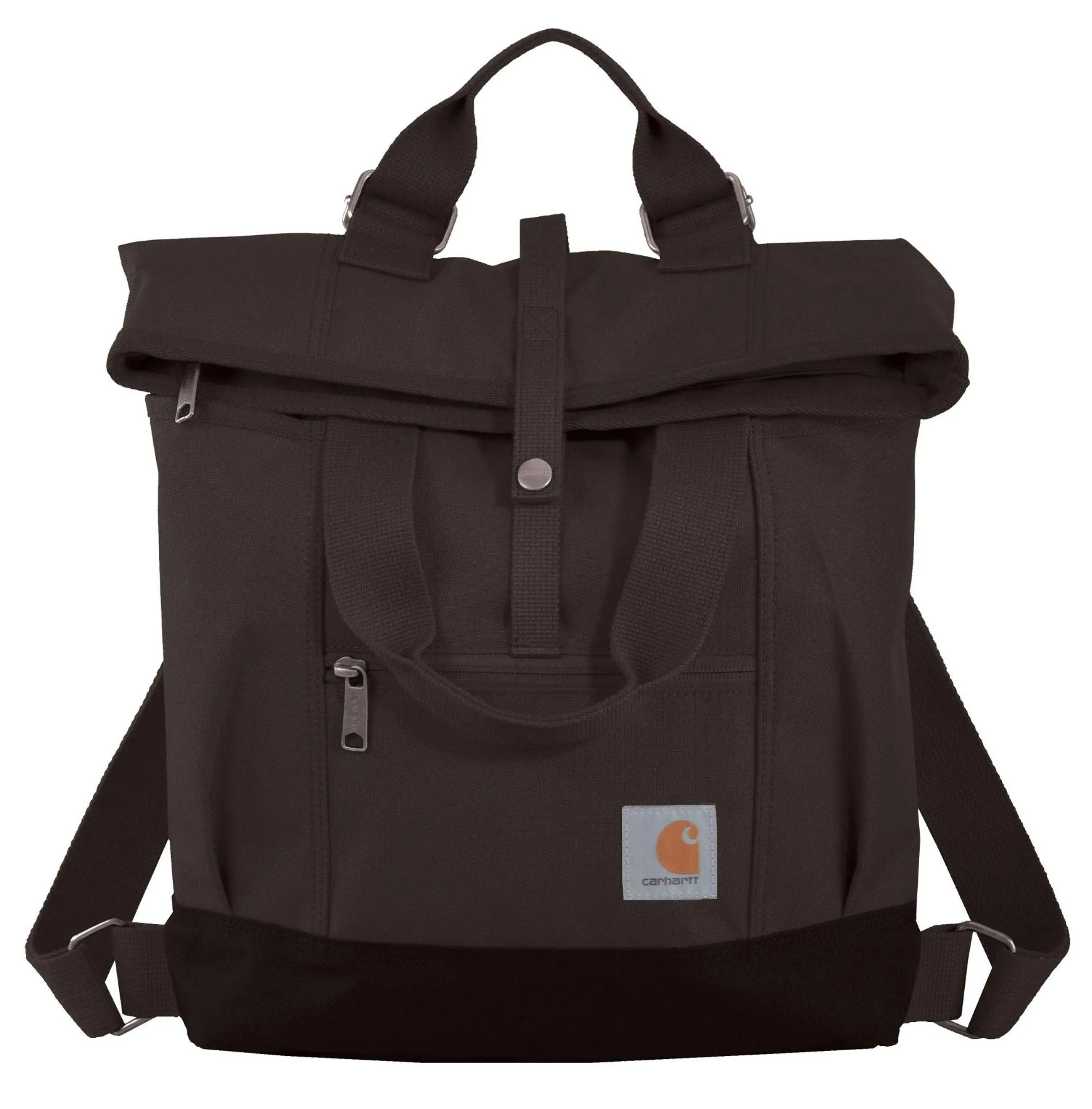 Carhartt Legacy Women's Hybrid Convertible Backpack Tote Bag, Black