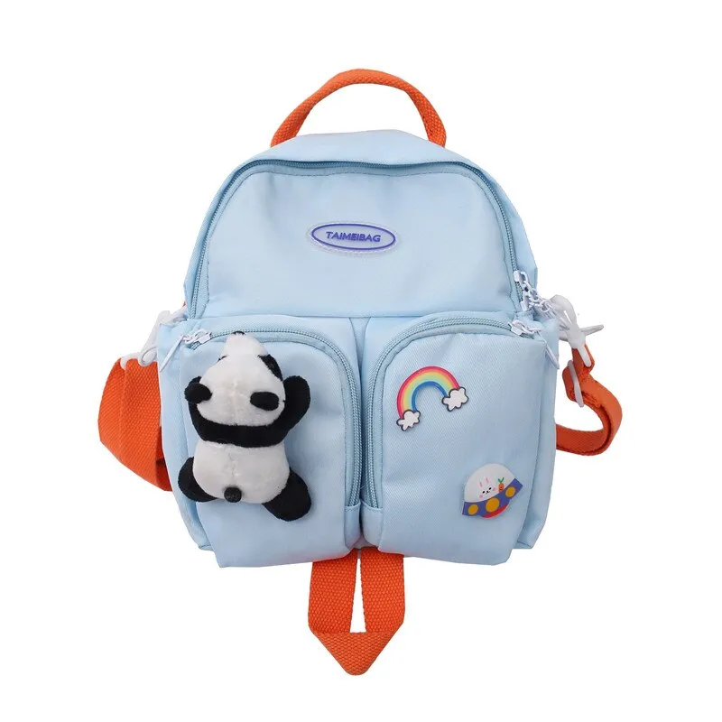 Christmas Gift Cute candy color small backpacks for school teenagers girls Fashion multifunctional shoulder bag handbag Young girl travel bag