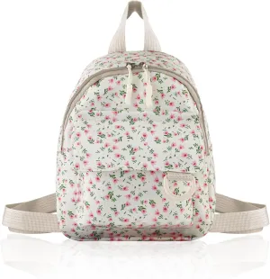 Girls Backpack, Polyester Mini Backpack Purse Cute Backpacks for Women, Casual Daypack Backpacks Small Backpack (white)