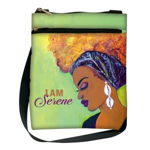 I am Serene Crossbody Travel Purse