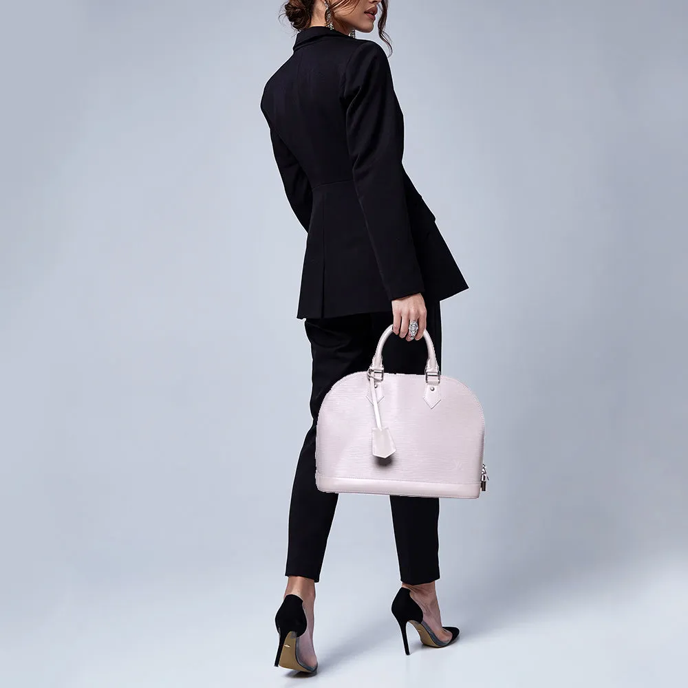 Louis Vuitton Gres Epi Leather Alma PM Bag