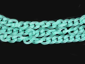 Pastel Blue Circular Acrylic Chains