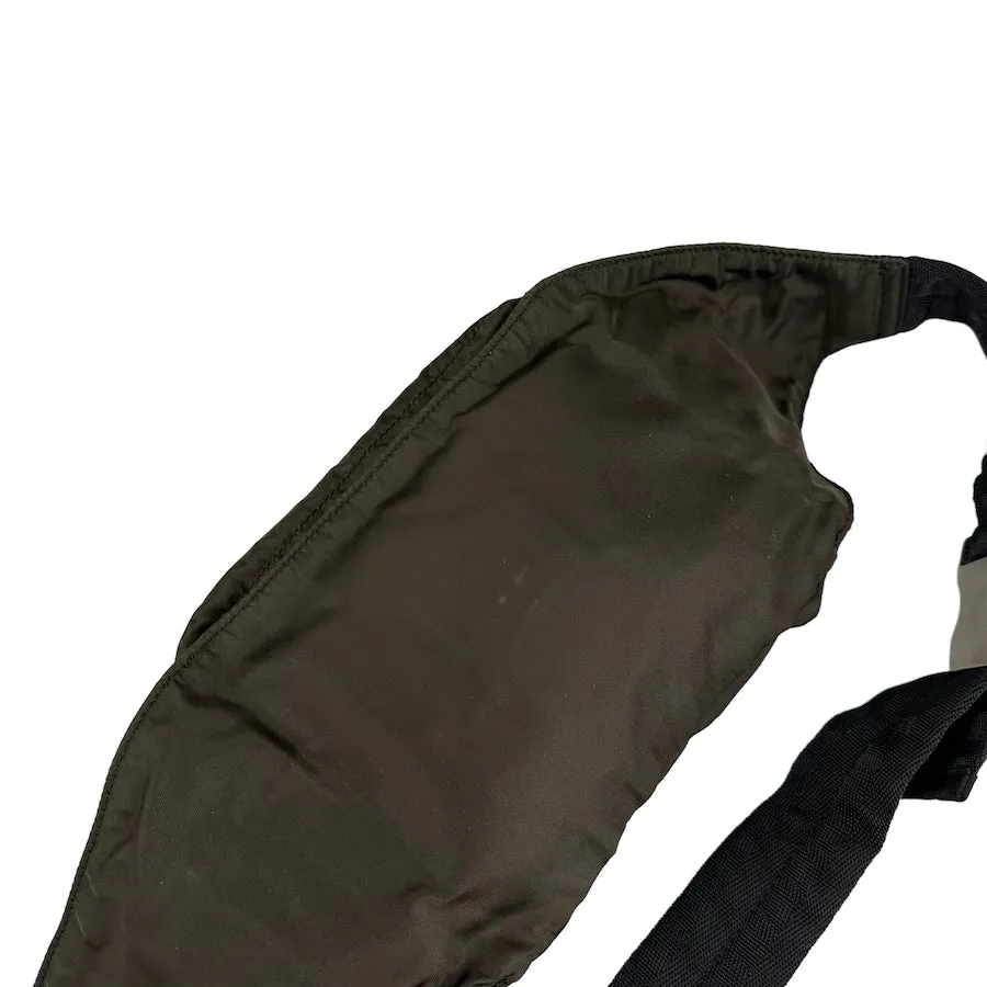 PRADA OLIVE GREEN BELT BAG 018390