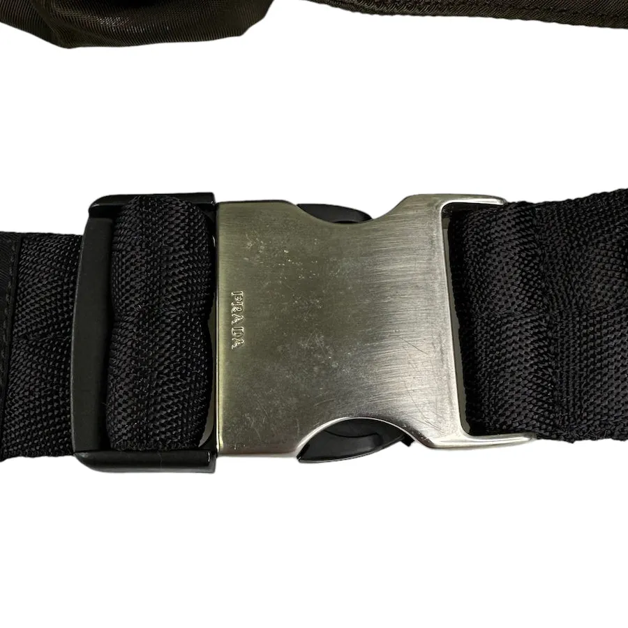 PRADA OLIVE GREEN BELT BAG 018390