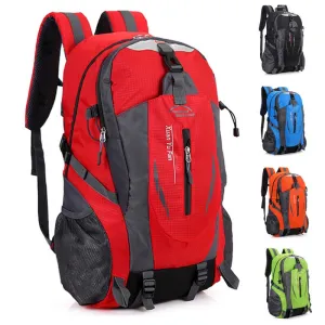 Quality Nylon Waterproof Travel Backpacks Men Climbing Travel Bags Hiking