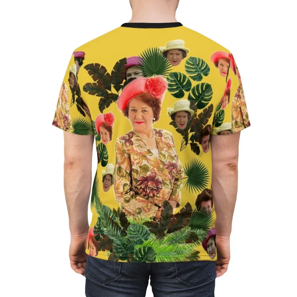 "Hyacinth Bouquet Keeping Up Appearances Inspired AOP T-shirt"