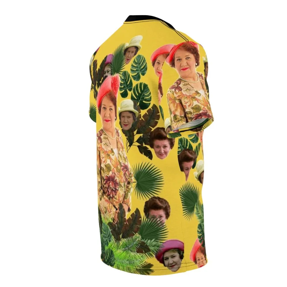 "Hyacinth Bouquet Keeping Up Appearances Inspired AOP T-shirt"