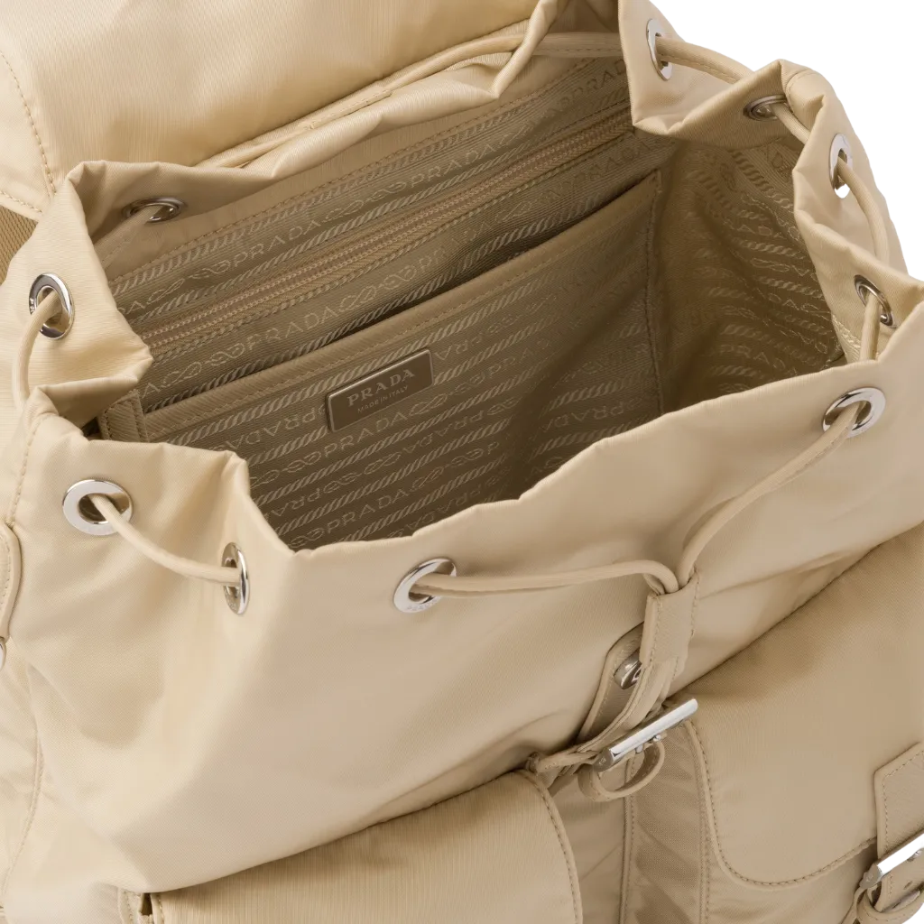 Re-Nylon medium backpack with pouch