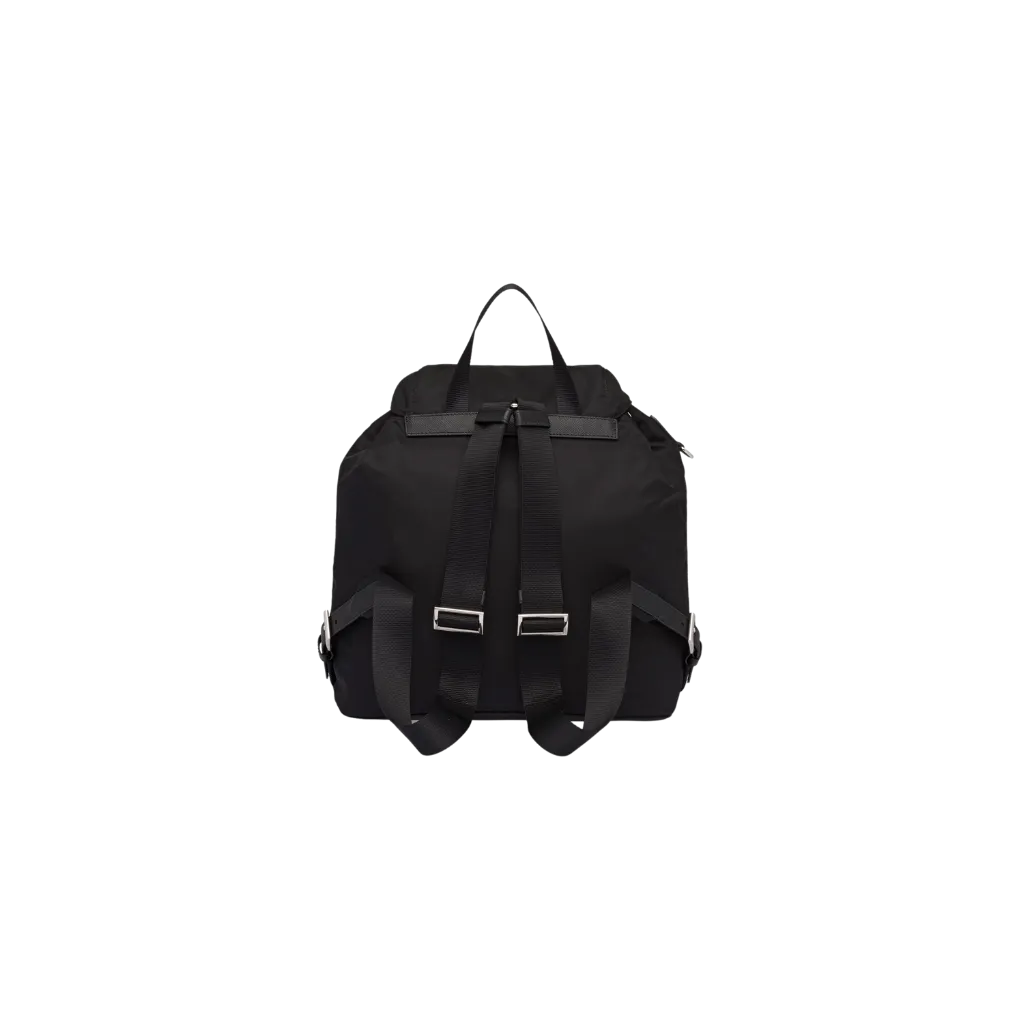 Re-Nylon medium backpack with pouch