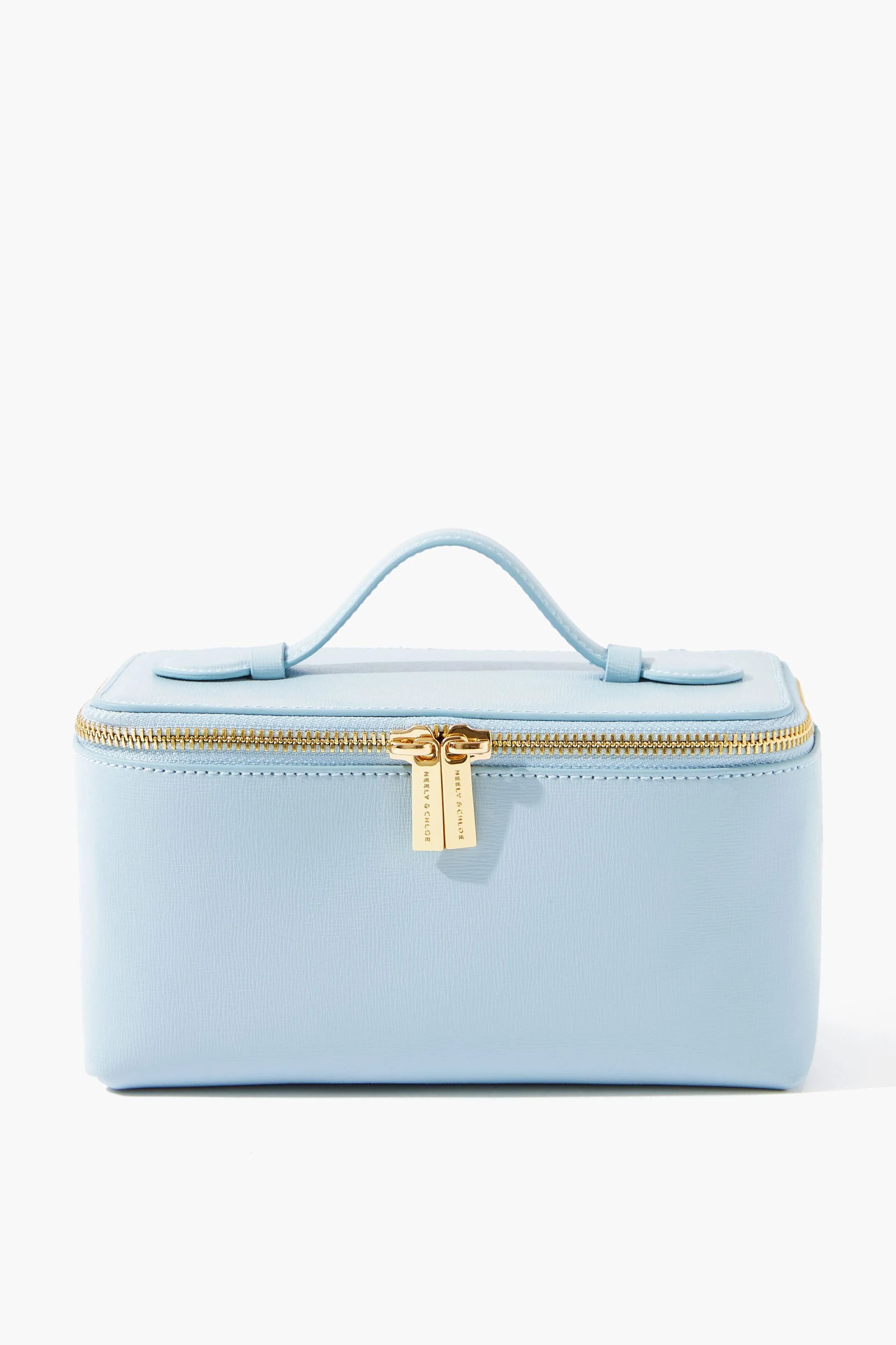 Saffiano Leather Small Vanity Case