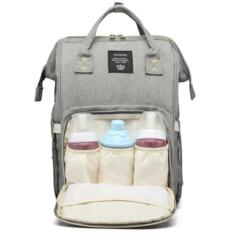 Sidiou Group Maternity Waterproof Nappy Handbag USB Port Travel Mummy Nursing Backpacks