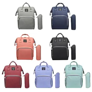 Sidiou Group Maternity Waterproof Nappy Handbag USB Port Travel Mummy Nursing Backpacks