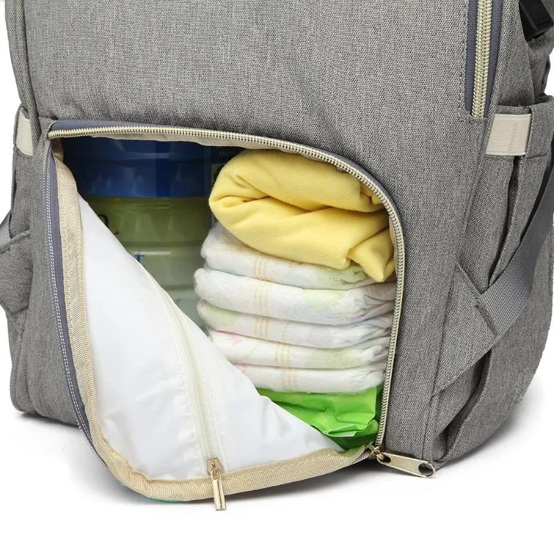 Sidiou Group Maternity Waterproof Nappy Handbag USB Port Travel Mummy Nursing Backpacks