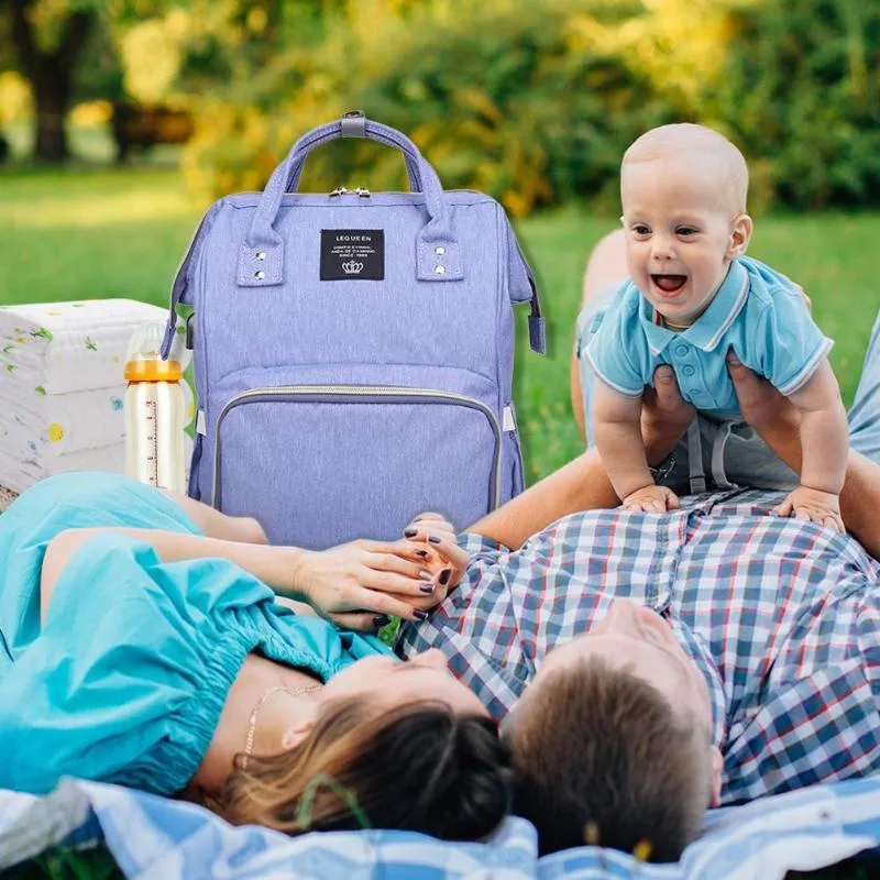 Sidiou Group Maternity Waterproof Nappy Handbag USB Port Travel Mummy Nursing Backpacks