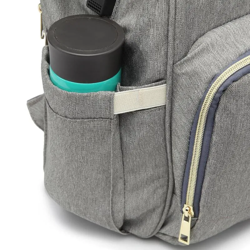Sidiou Group Maternity Waterproof Nappy Handbag USB Port Travel Mummy Nursing Backpacks