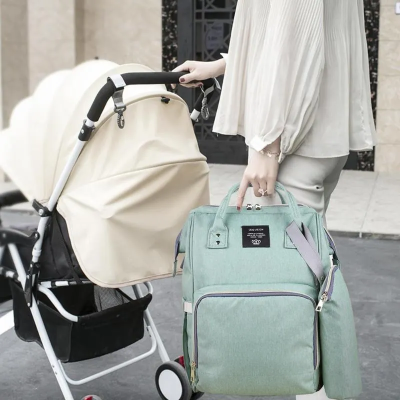 Sidiou Group Maternity Waterproof Nappy Handbag USB Port Travel Mummy Nursing Backpacks