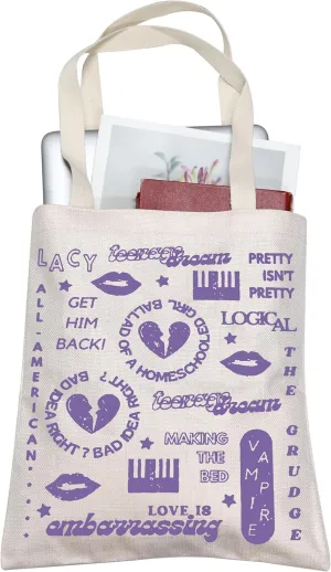 Singer Inspired Tote Bag Singer Gift Singer Merch Singer Merchdasine Singer Fans Gift Music Lover Tote Bag(G Album Tote)