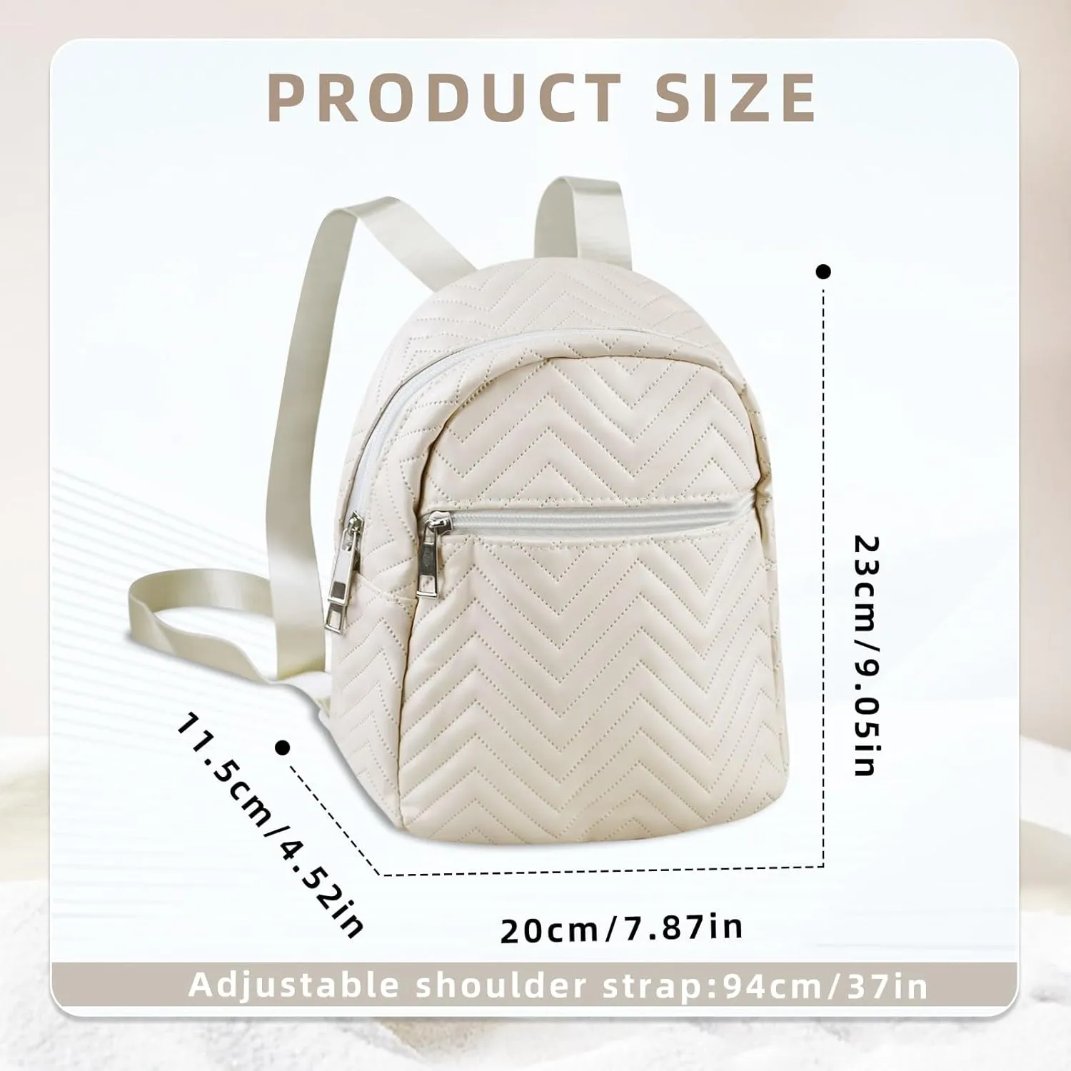 Small Backpacks, PU Leather Mini Backpack Small Backpack for Women and Girls, Ladies Backpack Small Backpack Purse (black)