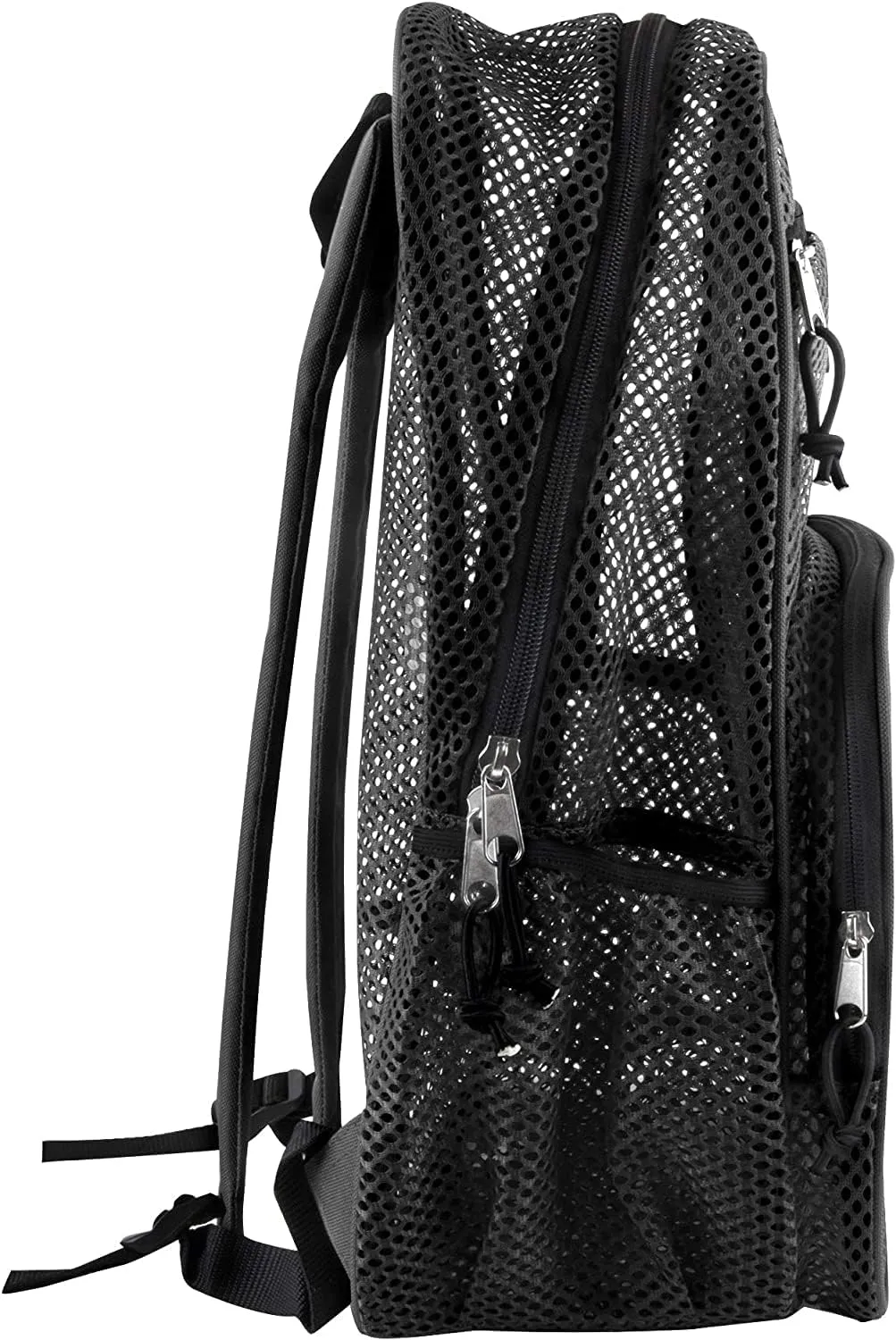 Summit Ridge 24 Pack Mesh Reflective Backpacks Bulk for Kids, School, Beach Bulk Heavy Duty Mesh Backpacks with 4 Pockets