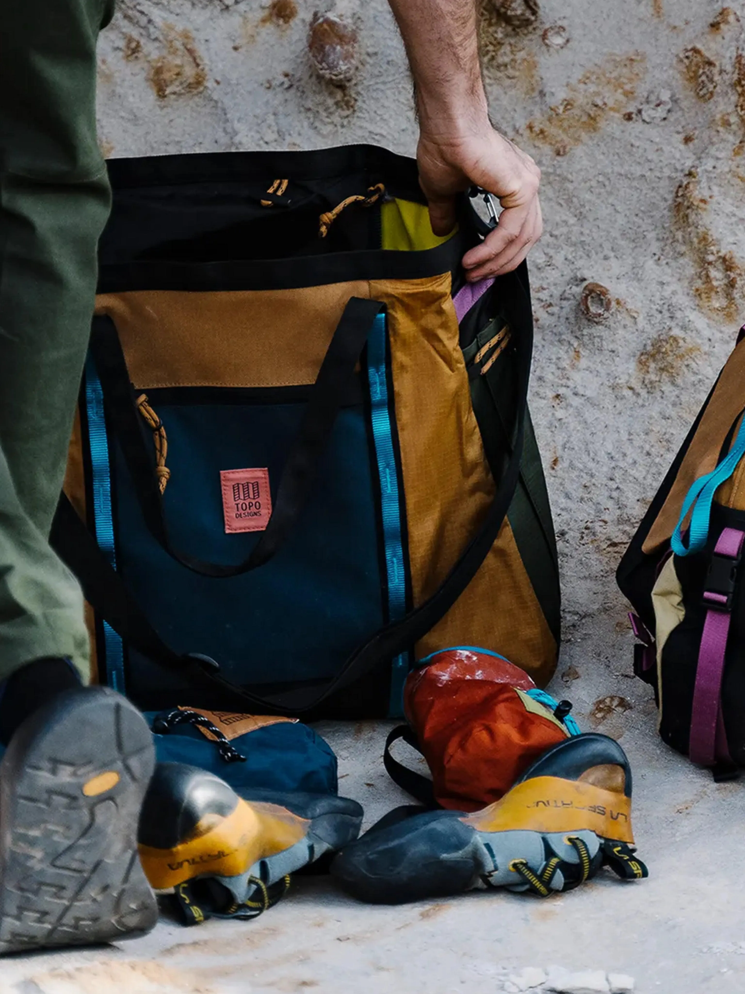 Topo Designs Mountain Gear Bag Black Black
