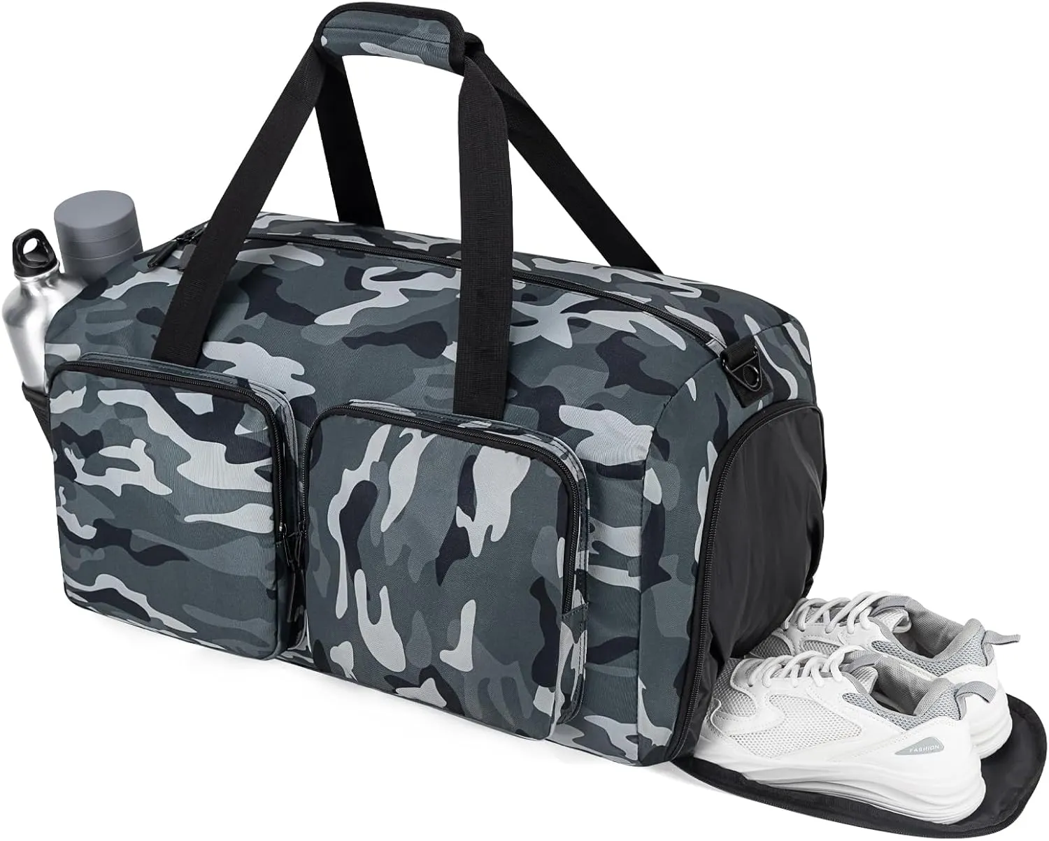Travel Duffel Bags 40L,Gym Bag, Travel Bag, Duffle Bag for Men, Foldable Overnight Weekender Bags for Women & Men with Adjustable Shoulder Strap