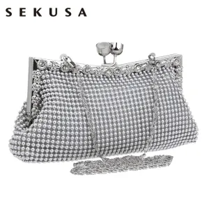 Women evening bags small purse clutches handbags for wedding